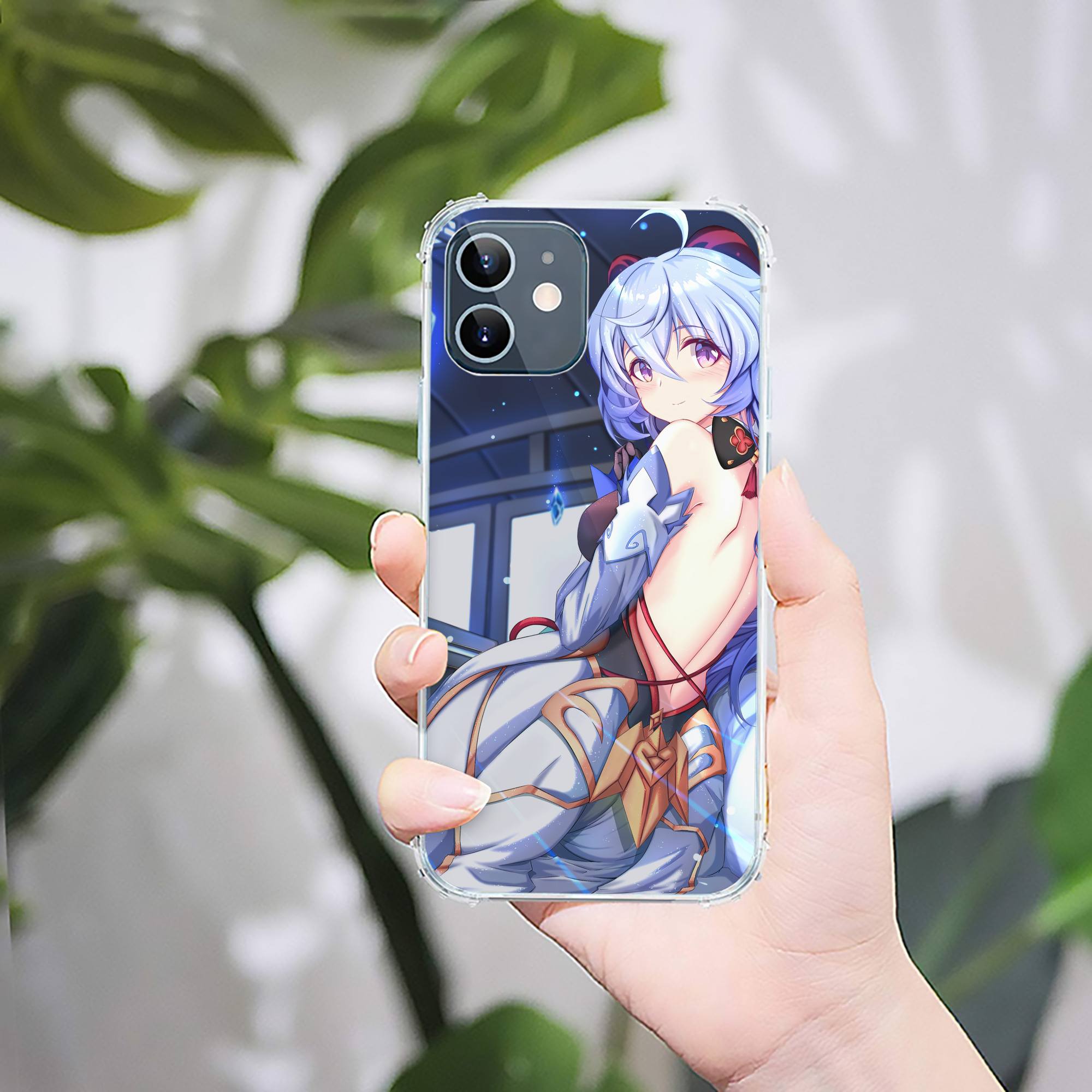げんし神 genshin 【iPhone 12シリーズ対応】透明スマホケース（クリアソフトケース）